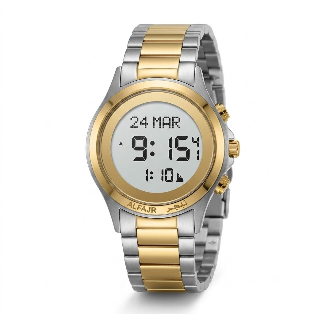 ALFAJR CLASSIC WATCH WR-02 TWO-TONE