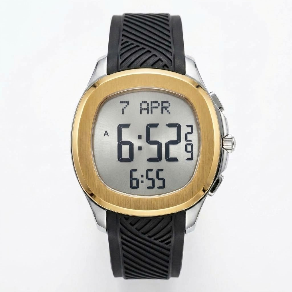 ALFAJR MODERN WATCH TWO-TONE